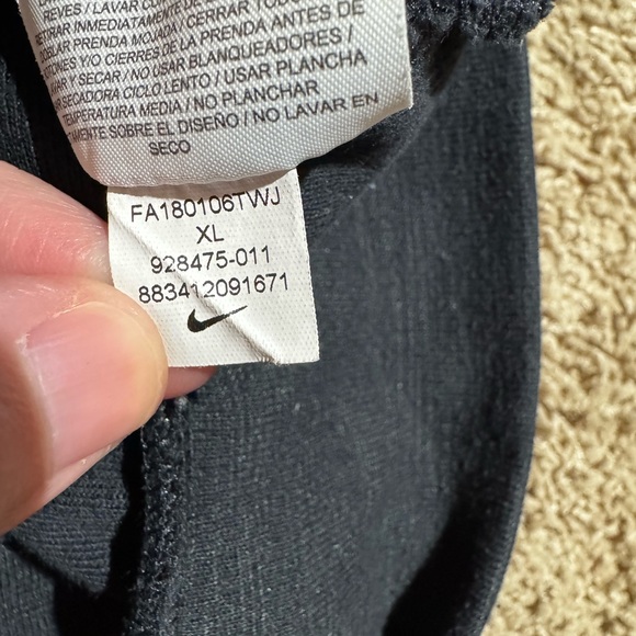 Nike Sportswear Full Zip Hoodie Jacket 'Dark Grey XL - Picture 8 of 8